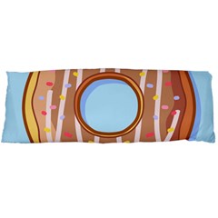 Dessert Food Donut Sweet Decor Chocolate Bread Body Pillow Case (dakimakura) by Uceng