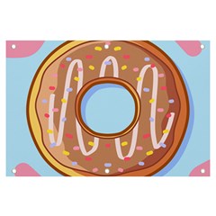 Dessert Food Donut Sweet Decor Chocolate Bread Banner And Sign 6  X 4  by Uceng