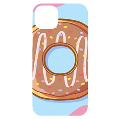 Dessert Food Donut Sweet Decor Chocolate Bread Iphone 14 Plus Black Uv Print Case