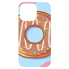 Dessert Food Donut Sweet Decor Chocolate Bread Iphone 14 Pro Max Black Uv Print Case