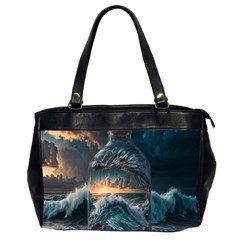 Fantasy People Mysticism Composing Fairytale Art 2 Oversize Office Handbag (2 Sides) by Uceng