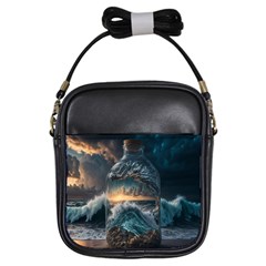 Fantasy People Mysticism Composing Fairytale Art 2 Girls Sling Bag