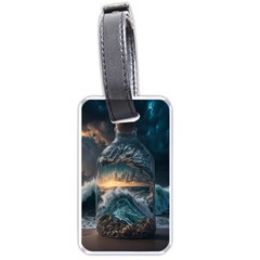 Fantasy People Mysticism Composing Fairytale Art 2 Luggage Tag (one Side) by Uceng