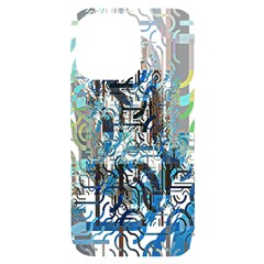 Abstract Acrylic Color Texture Watercolor Creative Iphone 14 Pro Max Black Uv Print Case