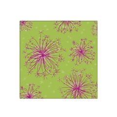 Dandelion Flower Background Nature Flora Drawing Satin Bandana Scarf 22  X 22  by Uceng