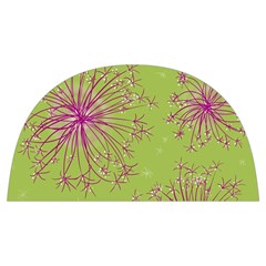 Dandelion Flower Background Nature Flora Drawing Anti Scalding Pot Cap