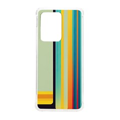 Colorful Rainbow Striped Pattern Stripes Background Samsung Galaxy S20 Ultra 6 9 Inch Tpu Uv Case