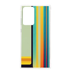 Colorful Rainbow Striped Pattern Stripes Background Samsung Galaxy Note 20 Ultra Tpu Uv Case