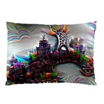 Abstract Art Psychedelic Art Experimental Pillow Case 26.62 x18.9  Pillow Case