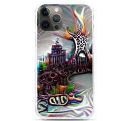 Abstract Art Psychedelic Art Experimental Iphone 12 Pro Max Tpu Uv Print Case by Uceng