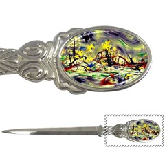 Abstract Arts Psychedelic Art Experimental Letter Opener by Uceng