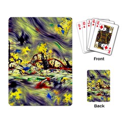 Abstract Arts Psychedelic Art Experimental Playing Cards Single Design (rectangle)