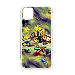 Abstract Arts Psychedelic Art Experimental Iphone 11 Tpu Uv Print Case by Uceng