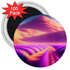 Fantasy Art Wallpaper Artwork Desktop 3  Magnets (100 Pack) by Uceng