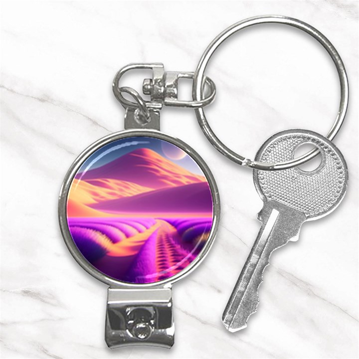 Fantasy Art Wallpaper Artwork Desktop Nail Clippers Key Chain