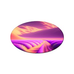 Fantasy Art Wallpaper Artwork Desktop Sticker Oval (10 Pack) by Uceng