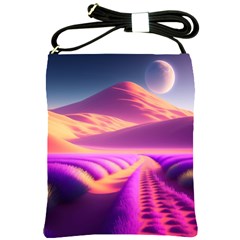 Fantasy Art Wallpaper Artwork Desktop Shoulder Sling Bag by Uceng