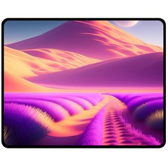 Fantasy Art Wallpaper Artwork Desktop Fleece Blanket (medium) by Uceng