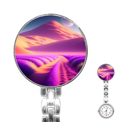 Fantasy Art Wallpaper Artwork Desktop Stainless Steel Nurses Watch by Uceng