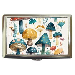 Mushroom Forest Fantasy Flower Nature Cigarette Money Case by Uceng