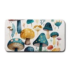 Mushroom Forest Fantasy Flower Nature Medium Bar Mat by Uceng