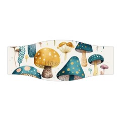 Mushroom Forest Fantasy Flower Nature Stretchable Headband by Uceng