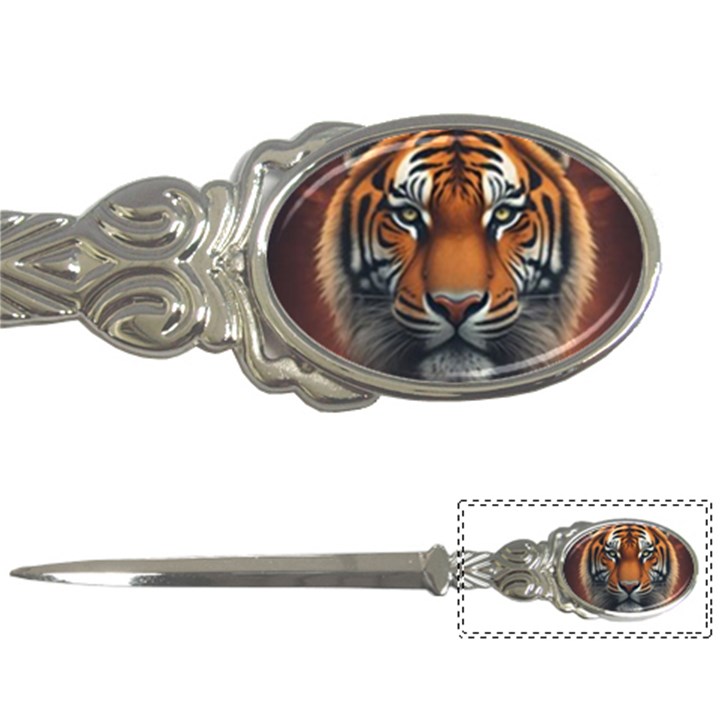 Tiger Animal Feline Predator Portrait Carnivorous Letter Opener