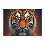 Tiger Animal Feline Predator Portrait Carnivorous Sticker A4 (100 pack) Front