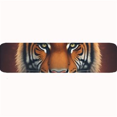 Tiger Animal Feline Predator Portrait Carnivorous Large Bar Mat by Uceng