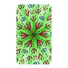 Flower Mandala Art Drawing Spring Background Memory Card Reader (rectangular) by Uceng