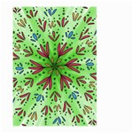 Flower Mandala Art Drawing Spring Background Large Garden Flag (Two Sides) Front