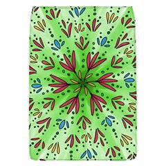 Flower Mandala Art Drawing Spring Background Removable Flap Cover (l) by Uceng