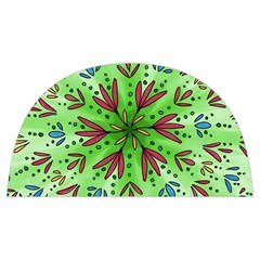 Flower Mandala Art Drawing Spring Background Anti Scalding Pot Cap by Uceng