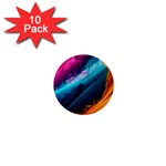 Abstract Art Artwork 1  Mini Buttons (10 pack)  Front