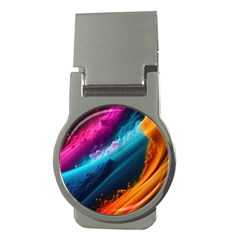 Abstract Art Artwork Money Clips (Round) 