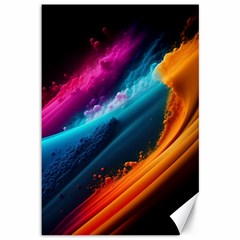 Abstract Art Artwork Canvas 12  x 18 