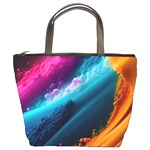 Abstract Art Artwork Bucket Bag Front