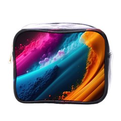 Abstract Art Artwork Mini Toiletries Bag (One Side)