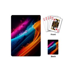 Abstract Art Artwork Playing Cards Single Design (Mini)