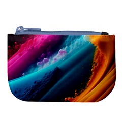 Abstract Art Artwork Large Coin Purse