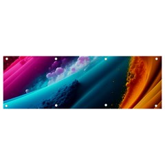 Abstract Art Artwork Banner and Sign 9  x 3 