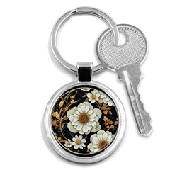 Fantasy People Mysticism Composing Fairytale Art Key Chain (round) by Uceng