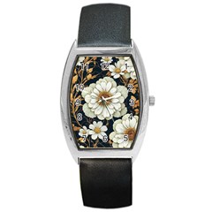 Fantasy People Mysticism Composing Fairytale Art Barrel Style Metal Watch by Uceng