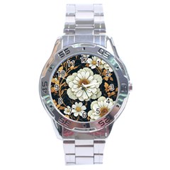 Fantasy People Mysticism Composing Fairytale Art Stainless Steel Analogue Watch by Uceng