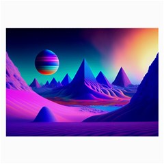 Fantasy Universe Art Wallpaper Artwork Large Glasses Cloth by Uceng