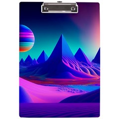 Fantasy Universe Art Wallpaper Artwork A4 Acrylic Clipboard by Uceng