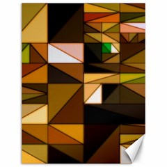 Abstract Experimental Geometric Shape Pattern Canvas 12  X 16  by Uceng