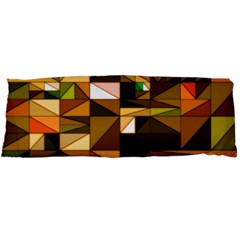 Abstract Experimental Geometric Shape Pattern Body Pillow Case Dakimakura (two Sides) by Uceng