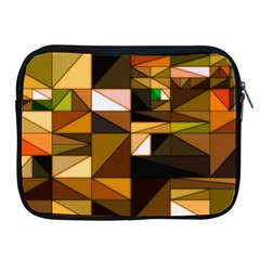 Abstract Experimental Geometric Shape Pattern Apple Ipad 2/3/4 Zipper Cases by Uceng