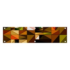 Abstract Experimental Geometric Shape Pattern Banner And Sign 4  X 1  by Uceng